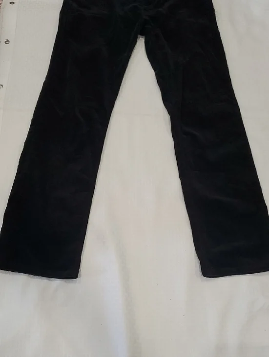 Burberry Black Label Men's Blue Straight Corduroy Jeans - Picture 9 of 15